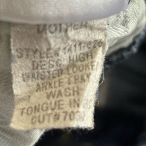 Mother Denim  High Waisted Looker Ankle Fray
Tongue in Chic size 25 - Picture 11 of 13